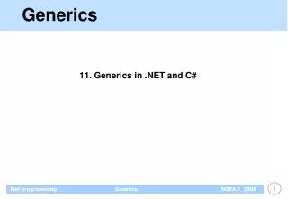 Generics