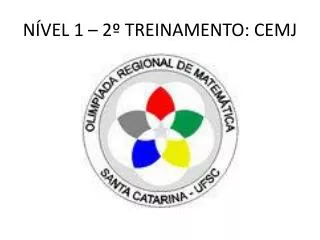 n vel 1 2 treinamento cemj