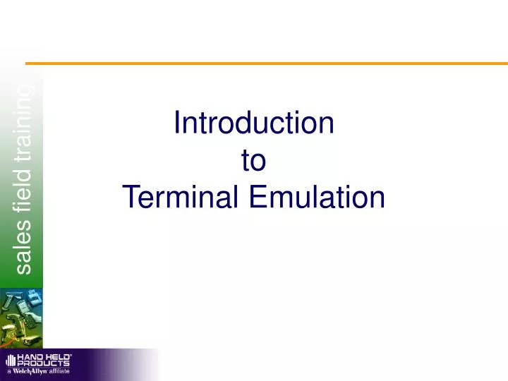 introduction to terminal emulation