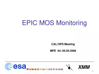 EPIC MOS Monitoring