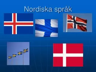 nordiska spr k