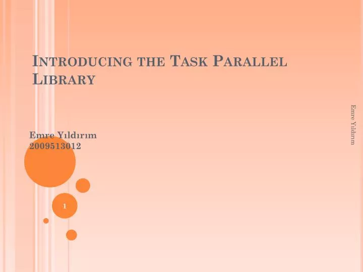 introducing the task parallel library