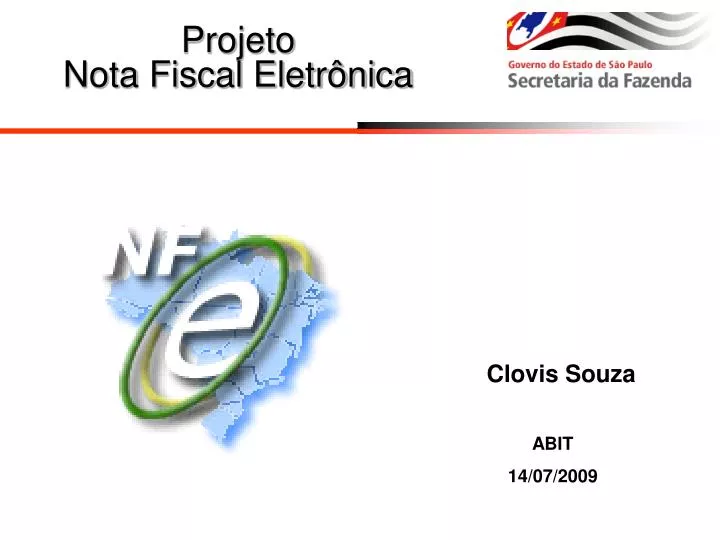 projeto nota fiscal eletr nica
