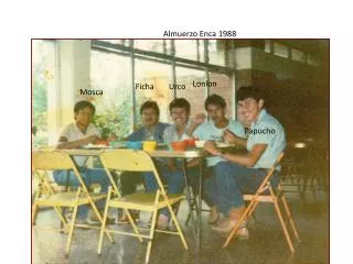 Almuerzo Enca 1988