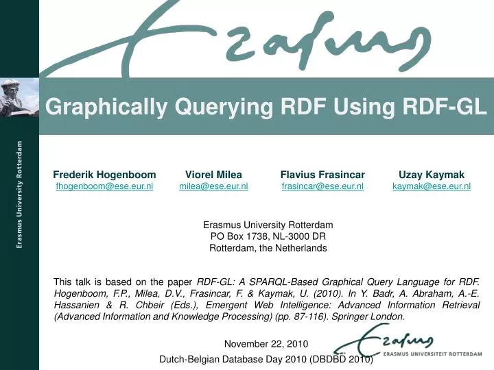 graphically querying rdf using rdf gl