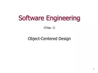 Software Engineering