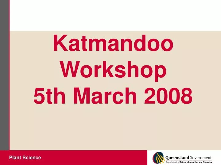 katmandoo workshop 5th march 2008