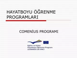 hayatboyu renme programlari