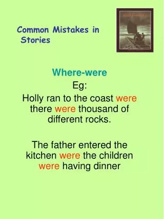 Common Mistakes in Stories