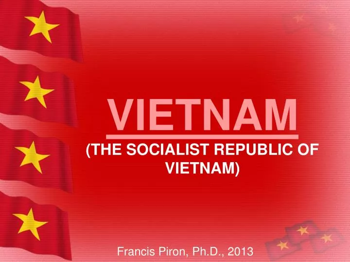 vietnam the socialist republic of vietnam