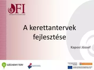 a kerettantervek fejleszt se
