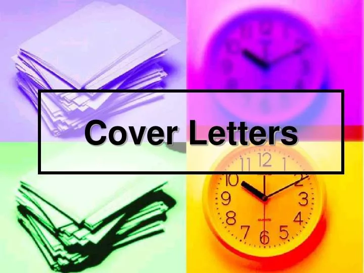 cover letters