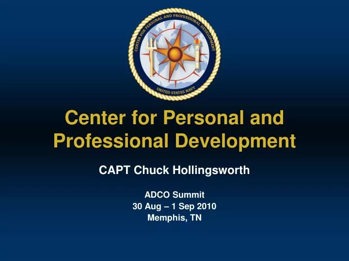 center for personal and professional development