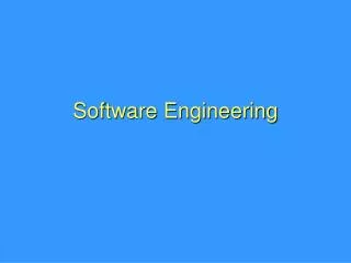 Software Engineering