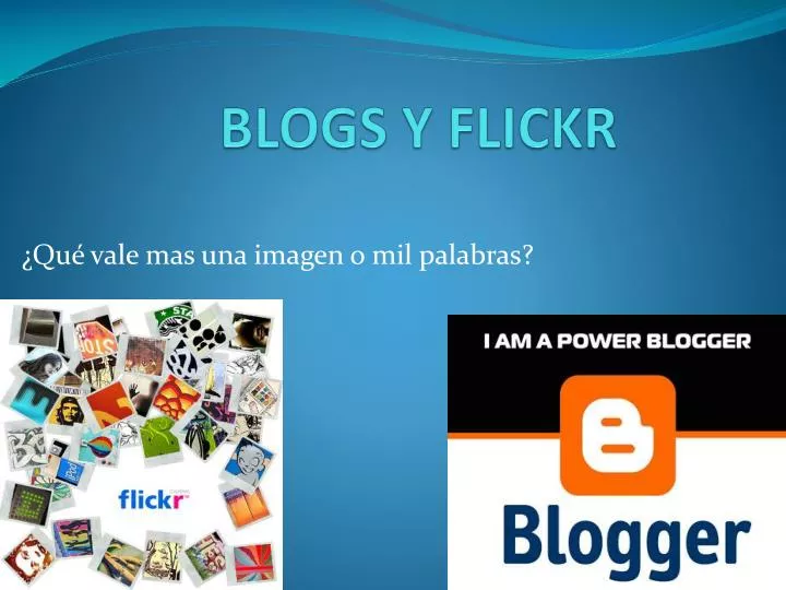 blogs y flickr