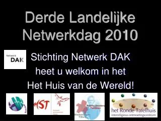 derde landelijke netwerkdag 2010