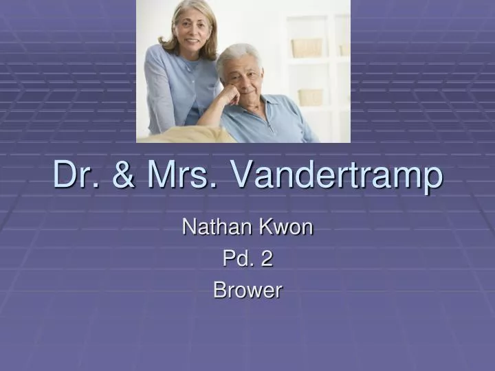 dr mrs vandertramp