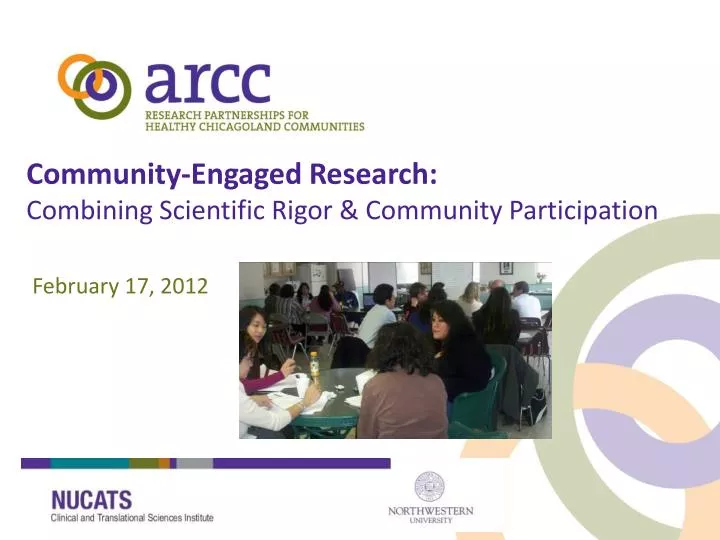 community engaged research combining scientific rigor community participation