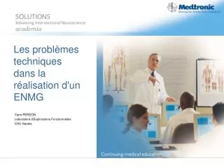 les probl mes techniques dans la r alisation d un enmg