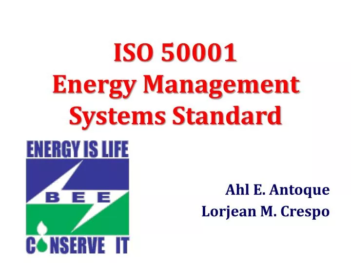 iso 50001 energy management systems standard