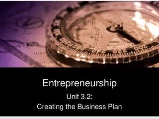 Entrepreneurship