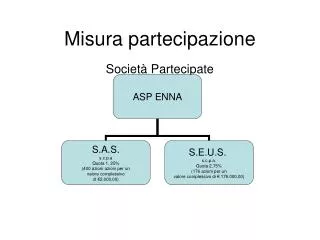misura partecipazione
