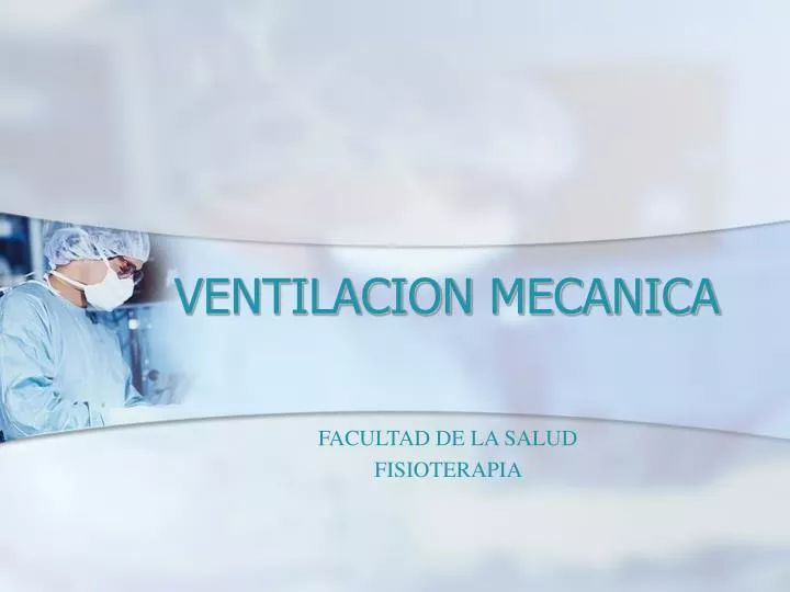 ventilacion mecanica