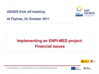 USUDS Kick off meeting Al Fayhaa, 25 October 2011