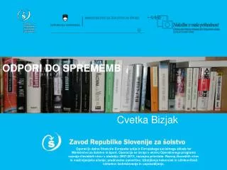 odpori do sprememb