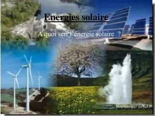 energies solaire