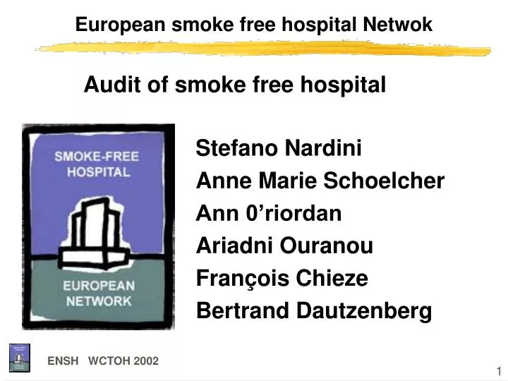 european smoke free hospital netwok