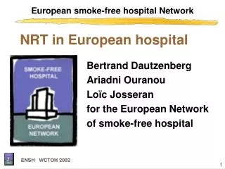 European smoke-free hospital Network
