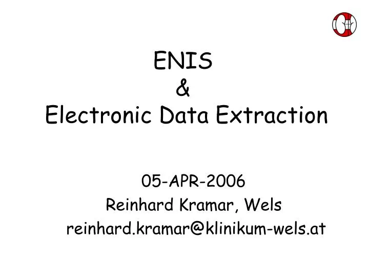 enis electronic data extraction