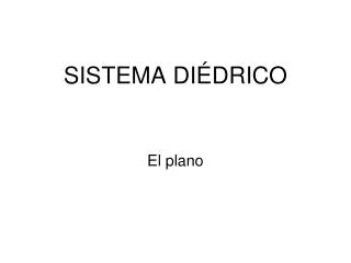 sistema di drico