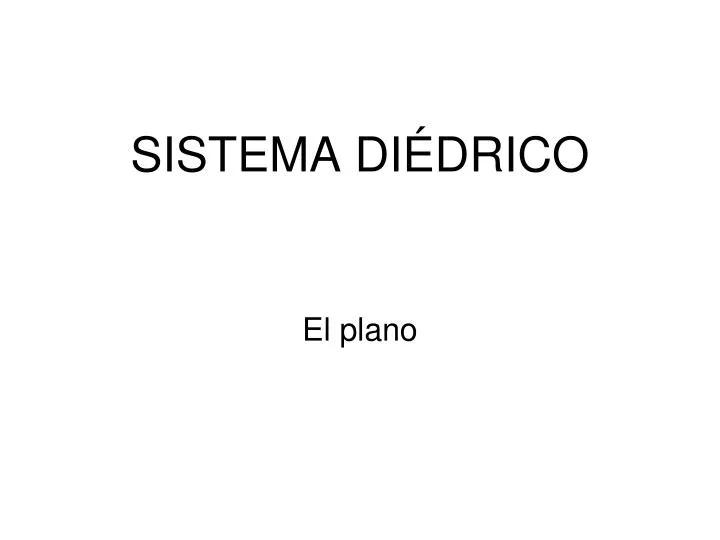 sistema di drico