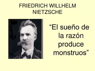 friedrich willhelm nietzsche