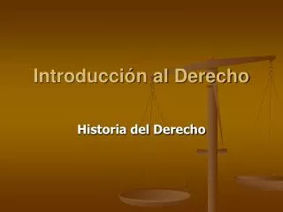 introducci n al derecho