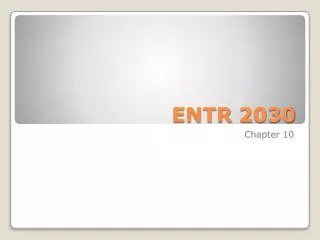 ENTR 2030