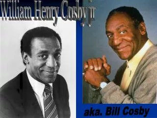 William Henry Cosby jr