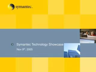 Symantec Technology Showcase
