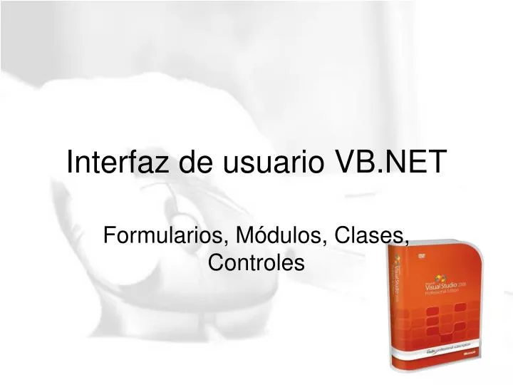 interfaz de usuario vb net