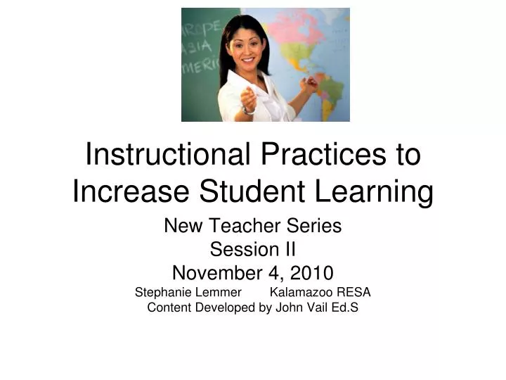 instructional practices to increase student learning