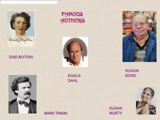 FAMOUS AUTHORS