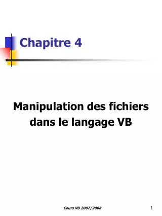 chapitre 4
