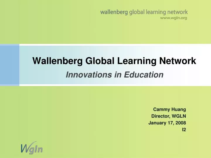 wallenberg global learning network