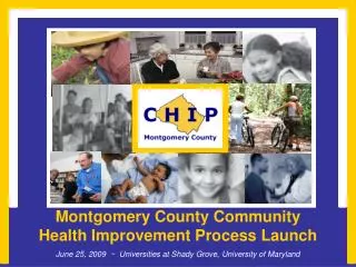 Montgomery County Community Health Improvement Process Launch