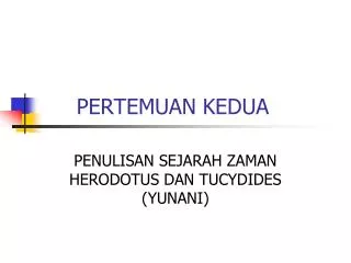 pertemuan ke dua