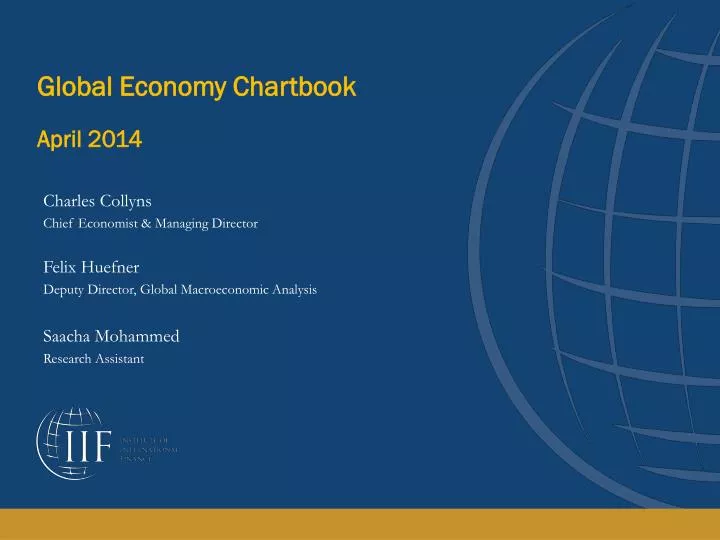 global economy chartbook april 2014