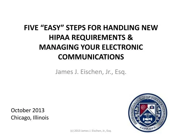 five easy steps for handling new hipaa requirements managing your electronic communications