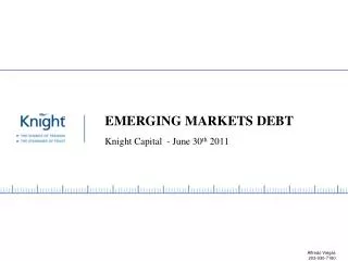 EMERGING MARKETS DEBT